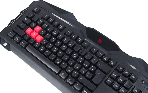 Клавиатура A4Tech Bloody B210 черный USB for gamer LED фото 3