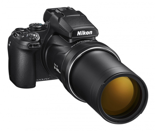 Фотоаппарат Nikon CoolPix P1000 черный 16Mpix Zoom125x 3.2" 4K SDXC CMOS 1x2.3 IS opt 1minF turLCD VF 7fr/s RAW 30fr/s HDMI/WiFi/GPS/EN-EL23 фото 3