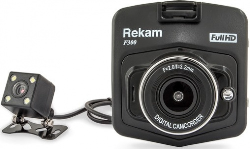 Видеорегистратор Rekam F300 черный 2Mpix 1080x1920 1080p 140гр. GP2248