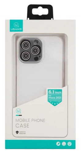 Чехол (клип-кейс) для Apple iPhone 13 Pro Usams US-BH778 белый (матовый) (УТ000028079) фото 2