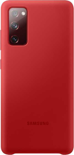 Чехол (клип-кейс) Samsung для Samsung Galaxy S20 FE Silicone Cover красный (EF-PG780TREGRU)