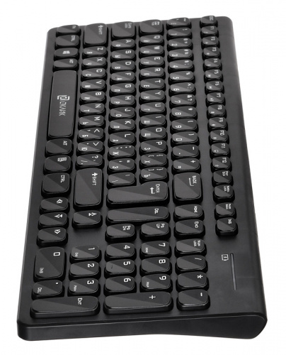 Клавиатура Оклик 880S черный USB беспроводная slim Multimedia фото 9