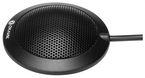 Микрофон проводной Оклик MP-M550 2м черный фото 7