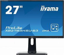 Монитор Iiyama 27" ProLite XB2783HSU-B3 черный VA LED 4ms 16:9 HDMI M/M матовая HAS 3000:1 300cd 178гр/178гр 1920x1080 D-Sub DisplayPort FHD USB 6кг