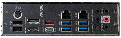 Материнская плата MSI MAG Z490 TOMAHAWK Soc-1200 Intel Z490 4xDDR4 ATX AC`97 8ch(7.1) 1 x 2.5Gigabit + Gigabit Ethernet RAID+HDMI+DP фото 3
