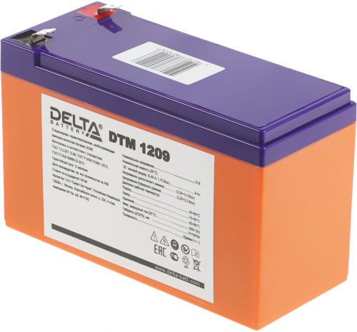 Батарея для ИБП Delta DTM 1209 12В 9Ач фото 2