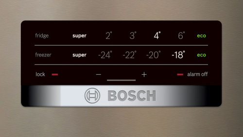 Холодильник Bosch KGN39XG34R золотистый (двухкамерный) фото 3