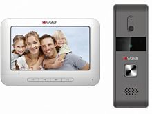Видеодомофон HiWatch DS-D100K серебристый