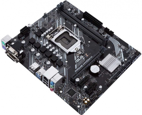 Материнская плата Asus PRIME H410M-K Soc-1200 Intel H410 2xDDR4 mATX AC`97 8ch(7.1) GbLAN+VGA+DVI фото 5