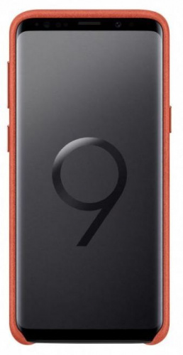 Чехол (клип-кейс) Samsung для Samsung Galaxy S9 Alcantara красный (EF-XG960AREGRU) фото 3