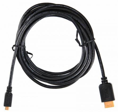 Кабель аудио-видео Buro HDMI 1.4 HDMI (m)/Micro HDMI (m) 3м. черный (MICROHDMI-3M) фото 4