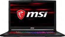 Ноутбук MSI GE73 Raider RGB 8RE-098XRU Core i7 8750H/16Gb/1Tb/SSD128Gb/nVidia GeForce GTX 1060 6Gb/17.3"/FHD (1920x1080)/noOS/black/WiFi/BT/Cam