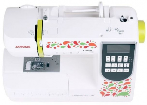 Швейная машина Janome Excellent Stitch 300 белый фото 5