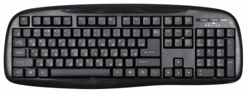 Клавиатура Oklick 150M черный USB