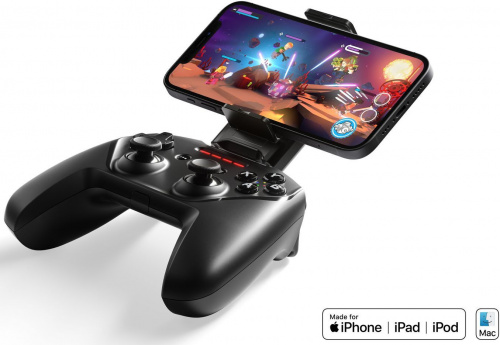 Геймпад Steelseries Nimbus+ Apple Arcade черный Bluetooth Беспроводной виброотдача обратная связь фото 6