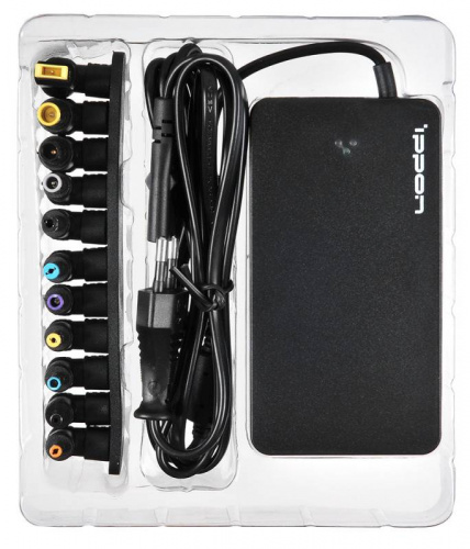 Блок питания Ippon S90U автоматический 90W 18.5V-20V 11-connectors 4.5A 1xUSB 2.1A от бытовой электросети LED индикатор фото 2