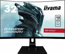 Монитор Iiyama 31.5" Red Eagle GB3266QSU-B1 черный VA LED 1ms 16:9 HDMI M/M матовая HAS Piv 400cd 178гр/178гр 2560x1440 144Hz DP 2K USB 9кг