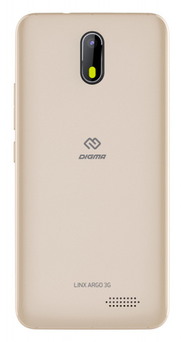 Смартфон Digma LINX Argo 3G 8Gb 512Mb золотистый моноблок 3G 2Sim 4.5" 480x854 Android Go 2Mpix WiFi GPS GSM900/1800 GSM1900 TouchSc MP3 FM microSDHC max32Gb фото 2