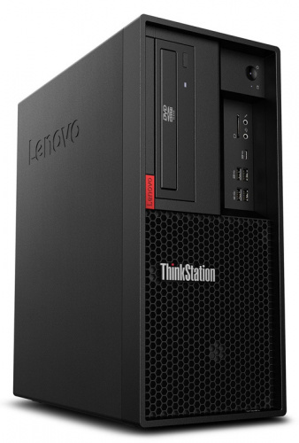 ПК Lenovo ThinkStation P330 MT i7 8700 (3.2)/16Gb/SSD256Gb/P620 2Gb/DVDRW/Windows 10 Professional 64/GbitEth/250W/клавиатура/мышь/черный фото 3