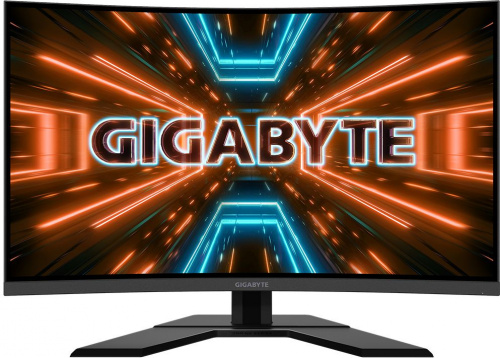 Монитор Gigabyte 31.5" G32QC A черный VA LED 1ms 16:9 HDMI HAS 350cd 178гр/178гр 2560x1440 165Hz DP 2K USB 7.8кг