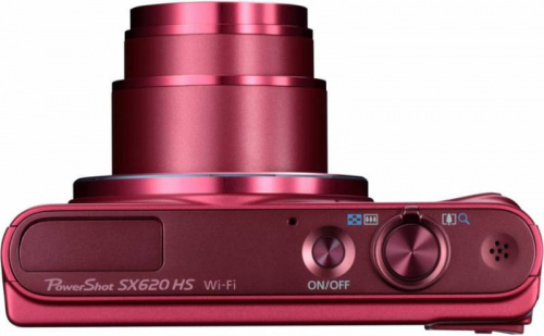 Фотоаппарат Canon PowerShot SX620 HS красный 20.2Mpix Zoom25x 3" 1080p SDXC/SD/SDHC CMOS 1x2.3 IS opt 5minF 2.5fr/s 30fr/s HDMI/WiFi/NB-13L фото 3