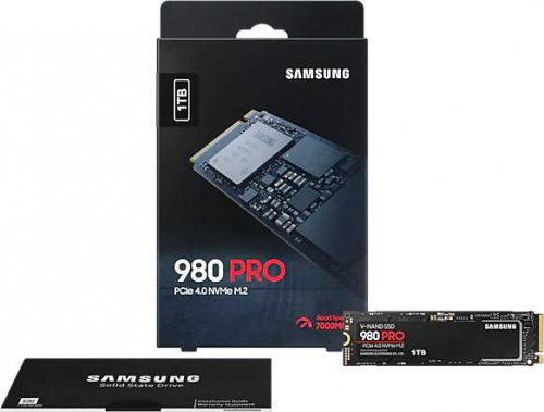 Накопитель SSD Samsung PCIe 4.0 x4 1TB MZ-V8P1T0BW 980 PRO M.2 2280 фото 9