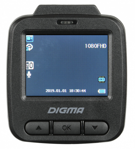 Видеорегистратор Digma FreeDrive 112 черный 1Mpix 1080x1920 1080p 150гр. GP1247 фото 14