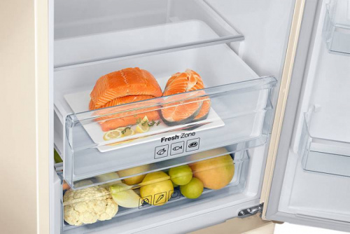 Холодильник Samsung RB37J5240EF/WT бежевый (двухкамерный) фото 5
