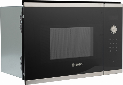 Микроволновая печь Bosch BFL524MS0 20л. 800Вт нержавеющая сталь/черный (встраиваемая) фото 8