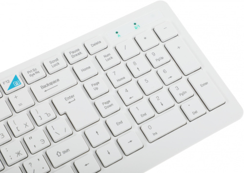 Клавиатура + мышь Defender Skyline 895 Nano клав:белый мышь:белый USB беспроводная фото 3