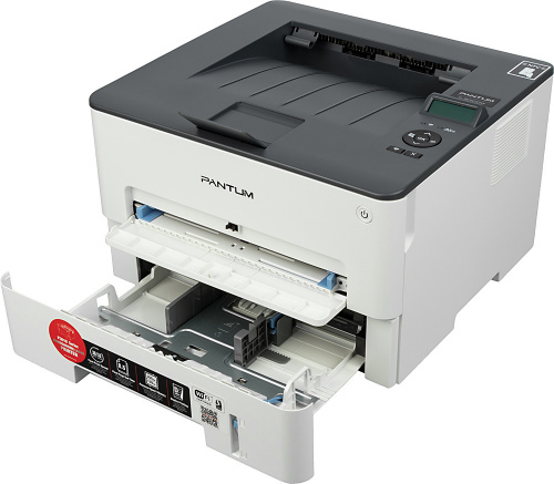 Принтер лазерный Pantum P3010DW A4 Duplex WiFi белый фото 7
