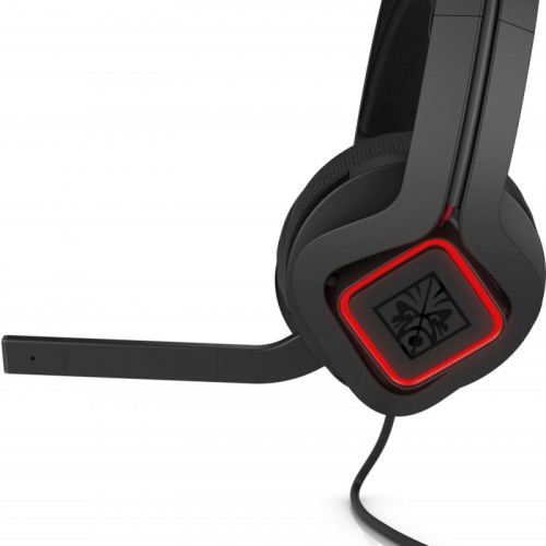 Наушники с микрофоном HP OMEN X Mindframe Headset черный/красный 1.8м мониторные USB оголовье (3XT27AA) фото 5