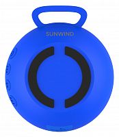 Колонка порт. SunWind SW-PS103 BL синий 3W 1.0 BT/3.5Jack 10м 400mAh