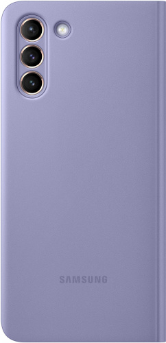 Чехол (флип-кейс) Samsung для Samsung Galaxy S21+ Smart Clear View Cover фиолетовый (EF-ZG996CVEGRU) фото 2
