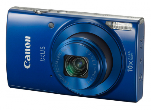 Фотоаппарат Canon IXUS 190 синий 20Mpix Zoom10x 2.7" 720p SDXC CCD 1x2.3 IS opt 1minF 0.8fr/s 25fr/s/WiFi/NB-11LH фото 2